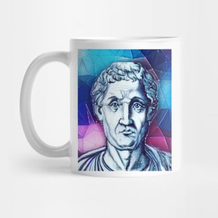 Anicius Manlius Severinus Boethius Snowy Portrait | Boethius Artwork 13 Mug